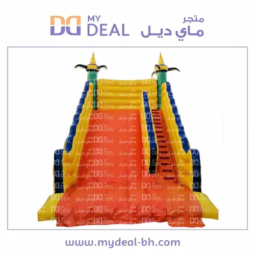 زحليقة هوائية ترفيهية مع أعمدة مشجرة 8*5.25*8 متر