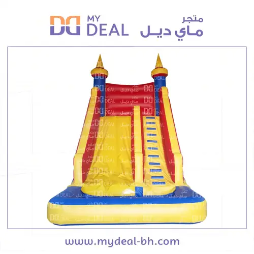 زحليقة مائية طول 7 متر عرض 4 متر ارتفاع 7 متر