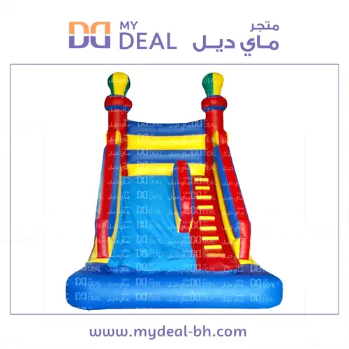 زحليقة مائية طول 5.50 متر عرض 4 متر ارتفاع 5 متر