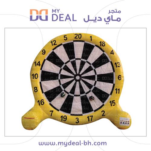 ايجار كور لاصقة | كرات لاصقة 4*4 متر لون أصفر