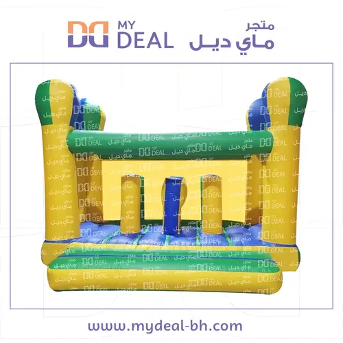بيت هزاز مع متاهه ونطيطة 4*3 متر مع شبك وأعمدة بوكسنج