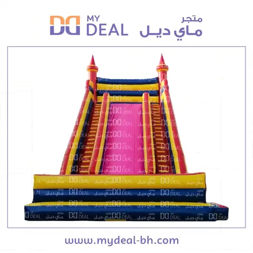 زحليقة مع سلمين وجدار ودرج وبوابة 11* 6.6 * 10 متر