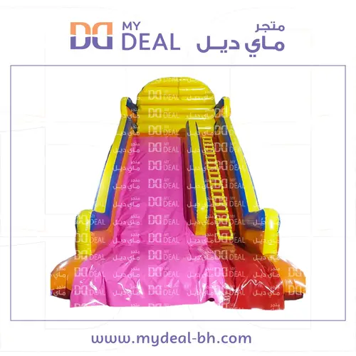 زحليقة هوائية مع سلم 9.50 * 4.50 * 9 متر