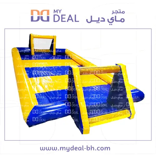 ملعب صابوني مع اقوال الطول ١٢ متر العرض ٦ متر 