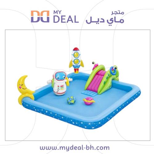 العاب مائية مع زحليقة رائد الفضاء 228×206×84سم