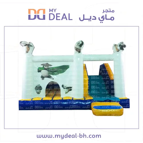 نطيطة كونغ فو باندا مع زحليقة وسلم وبوبة 5.7*5 متر