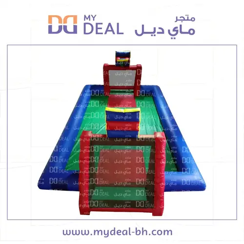 ملعب صابوني طول 10 متر عرض 5 متر مع سلة متعدد الاستخدام 