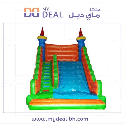 زحليقة هوائية مع سلم ودرج كبير 7* 5.25* 7 متر
