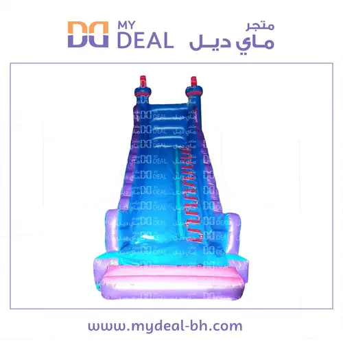 زحليقة هوائية مع درج كبير وسلم 8* 3.3* 8 متر  
