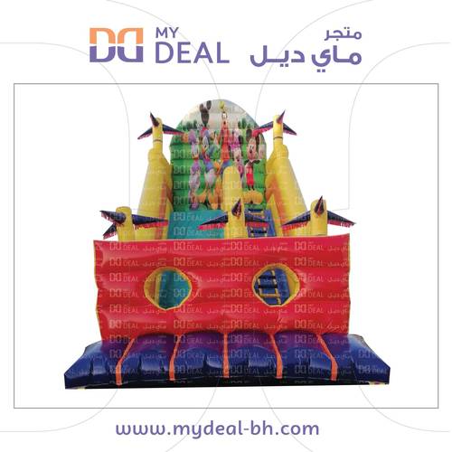 زحليقة مع متاهة ونطيطة بشخصيات ديزني ٩*٤*٨متر 