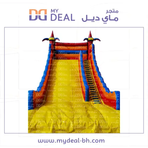 زحليقة مع سلم ومساكات يد 10* 5.25* 9 متر