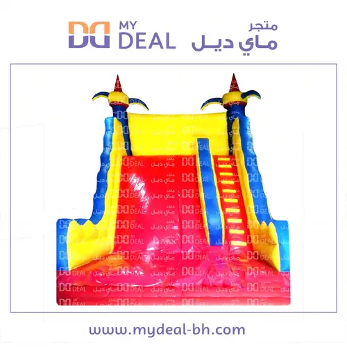 زحليقة هوائية بسلم ومساكات يد 7* 5.25* 7 متر