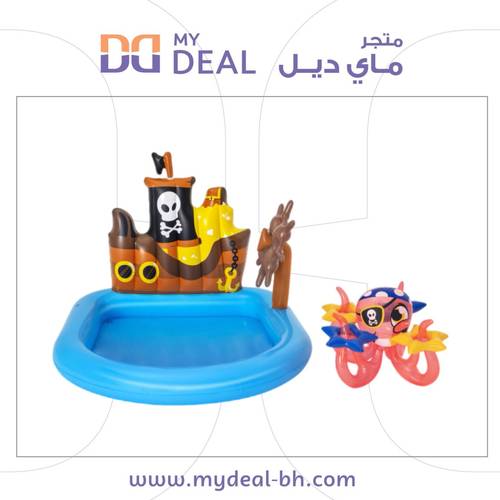 العاب مائية مع حوض العاب اخطبوط 1.40×1.30×1.04متر