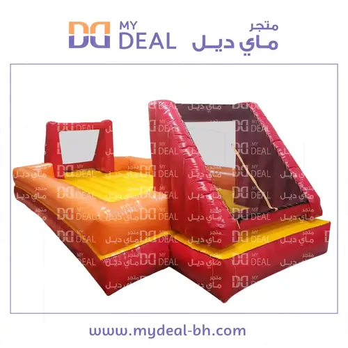 ملعب صابوني ارضية نفخ الطول ٨ متر العرض ٤ متر 