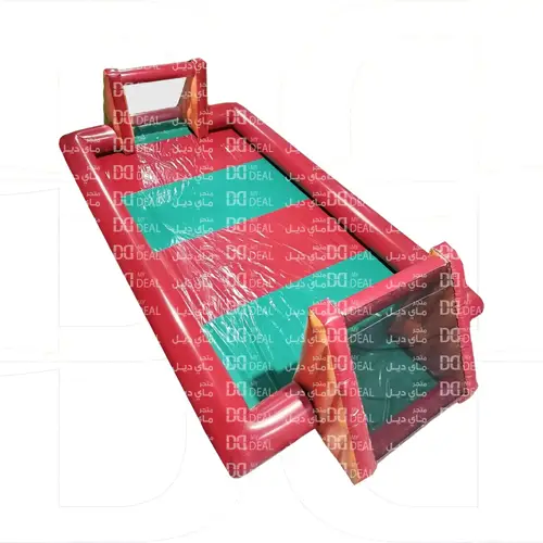 ملعب صابوني 10 * 5 متر لون احمر واخضر