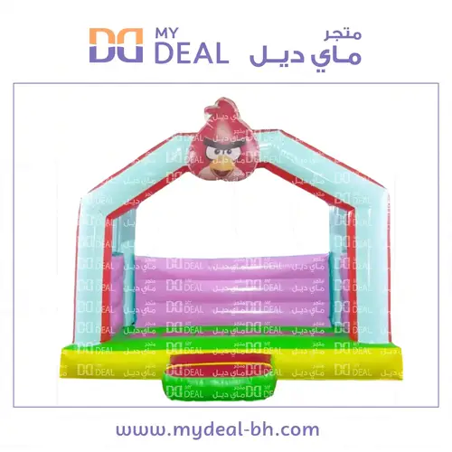 نطيطة أنجري بيرد هوائية مع درج 4*3 متر