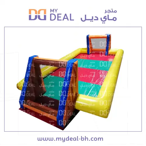 ملعب صابوني الطول ١٠ متر في العرض ٥ متر