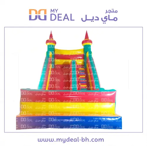 زحليقة مع جدار و بوابة 7* 4.50 *6 متر