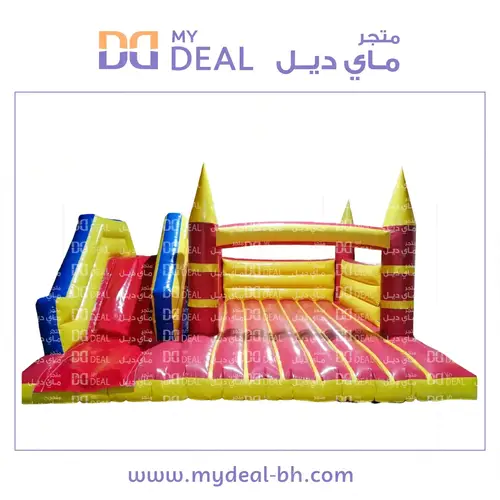 نطيطة مع زحليقة جانبية 6*6 متر