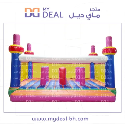 متاهة مع بيت هزاز، نطيطة هوائية  6 * 4 متر