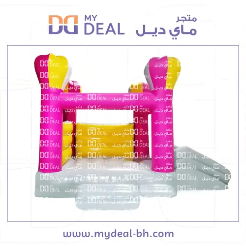 بيت هزاز مع زحليقة ونطيطة هوائية مع درج 4.50*3.50 متر