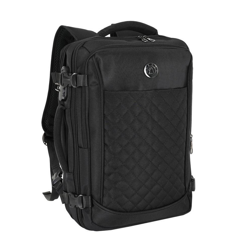 18-inch laptop backpack ASSODA with lock + waterproof USB