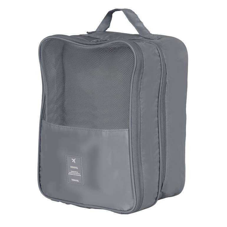 Bag to organize your belongings and store your shoes Multi use and water-resistant - grey
