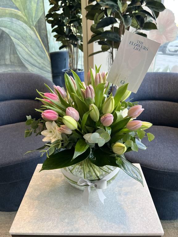 Bloom Tulip and Lily - M vase