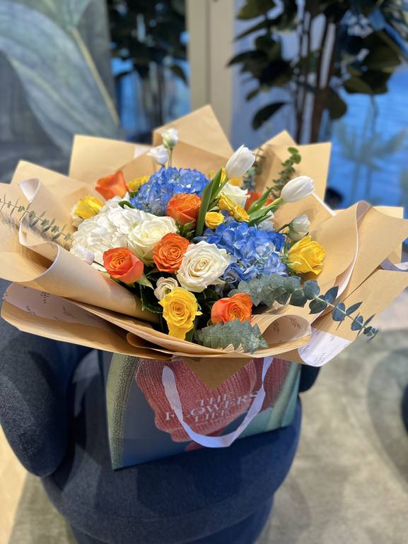 Round Hermès color Bouquet