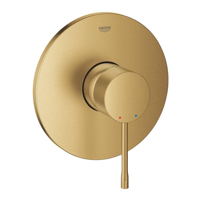 وجه جروهي ذهبي مت خط واحد ESSENCE SINGLE-LEVER SHOWER MIXER GROHE