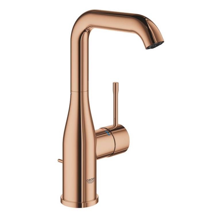 خلاط مغسلة جروهي نحاسي ESSENCE SINGLE-LEVER BASIN MIXER 1/2″ L-SIZE GROHE