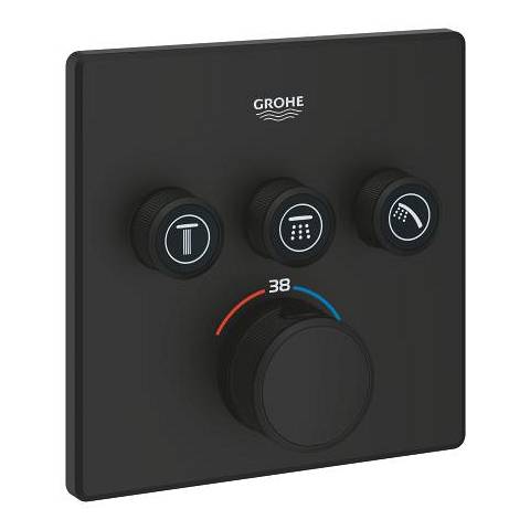 ترموستات جروهي SmartControl للتركيب المخفي بثلاثة صمامات