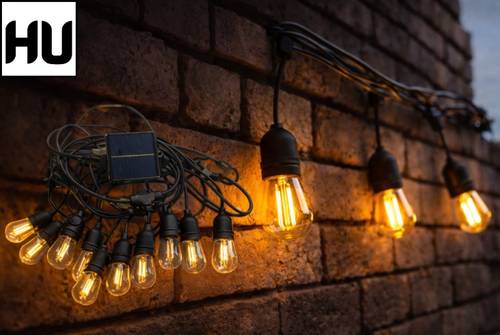 عقد إضاءة LED طاقة شمسية 10 متر (10 لمبات) 