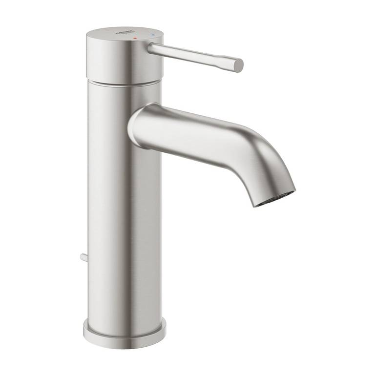 خلاط مخسلة جروهي سوبر ستيل ESSENCE SINGLE-LEVER BASIN MIXER 1/2″ S-SIZE GROHE
