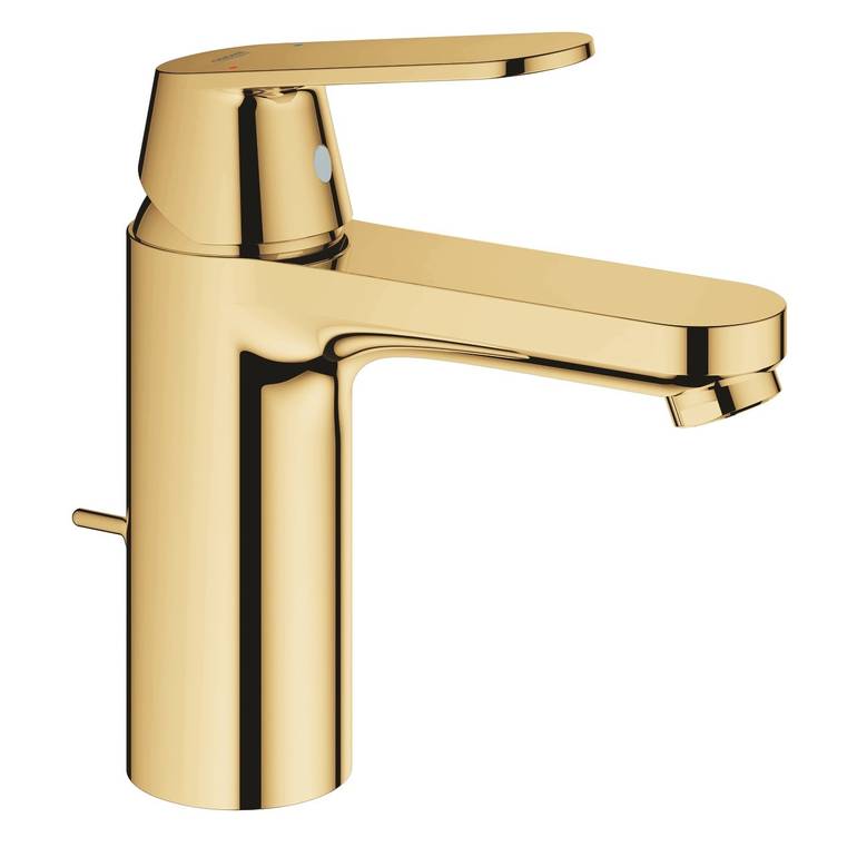 خلاط مغسلة جروهي ذهبي EUROCOSMO SINGLE-LEVER BASIN MIXER 1/2″ M-SIZE GROHE