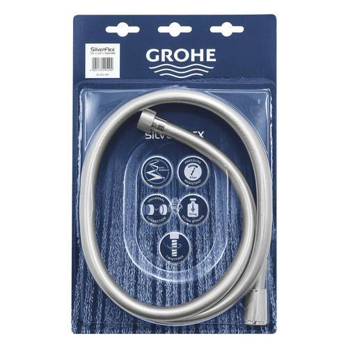 هوز سماعة او شطاف جروهي رمادي GROHE 120cm