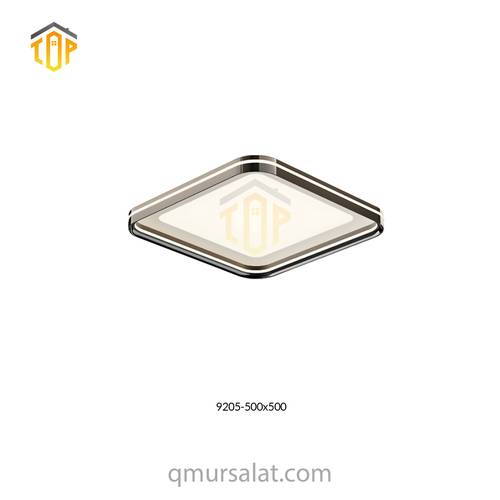 إنارة سقف لطش LED مربعة مودرن 50×50 سم – TOP