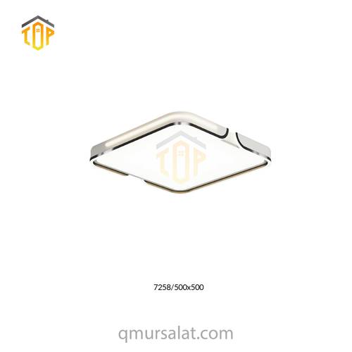 إنارة سقف لطش LED مربعة مودرن 50×50 سم – TOP