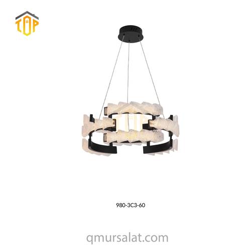 ثريا LED مودرن دائرية 60 سم - TOP