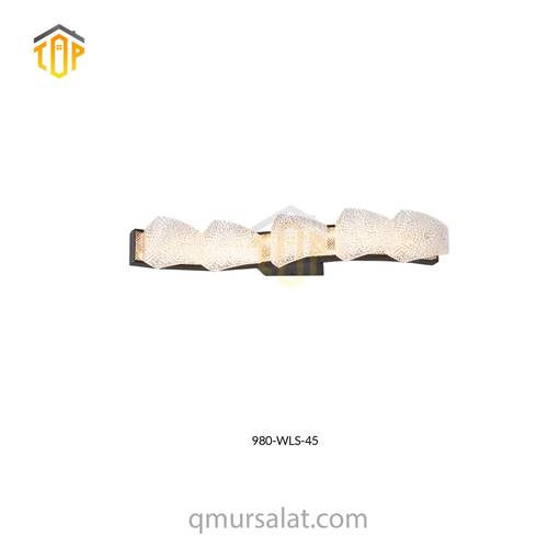 إضاءة جدارية LED مودرن كريستال 5 قطع 45 سم - TOP