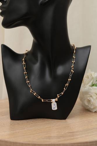18k gold collar necklace