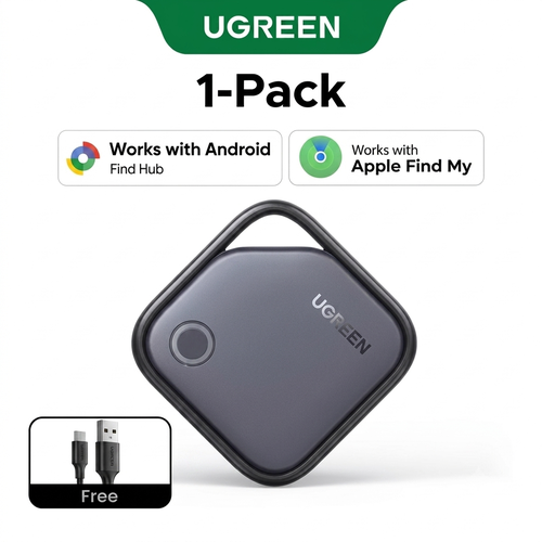 مكتشف ذكي لجهاز Apple Find My (iOS) وFind Hub App (Android)