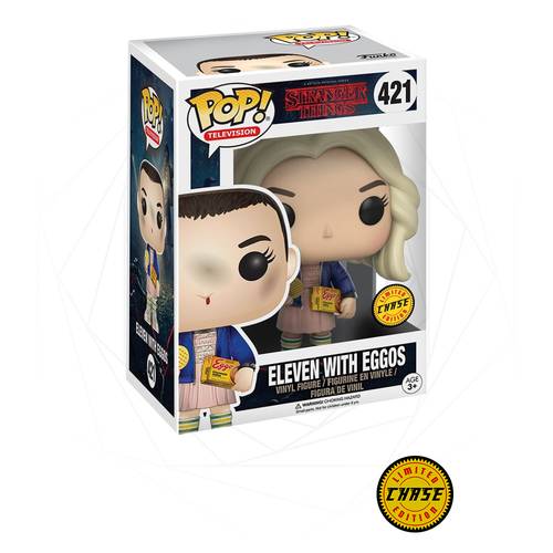 Funko POP! Television - Stranger Things - #421 Eleven with Eggos [Chase]