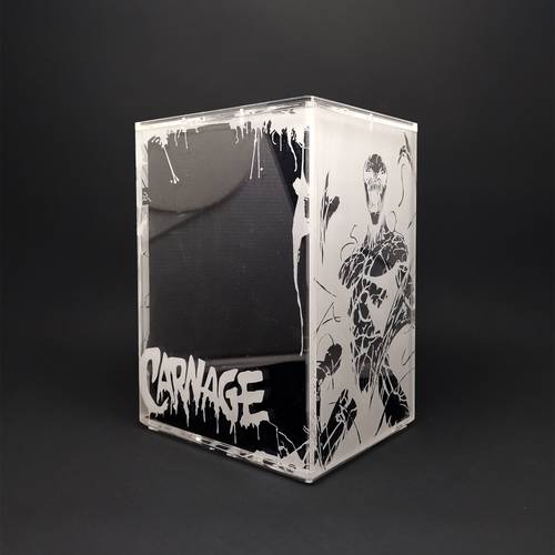 Laser Engraved - Carnage - CROSSOVER R.MOR Hard Protector - Funko POP 4 Inch