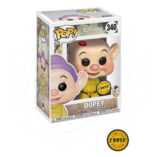 Funko POP! Movies - Snow White and the Seven Dwarfs- #340 Dopey - [Chase]