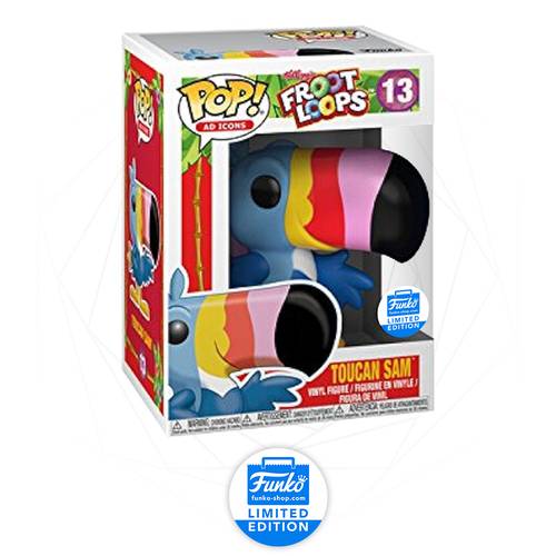 Funko POP! Ad Icon - Kellogg's - Froot Loops - #13 Toucan Sam [Funko]