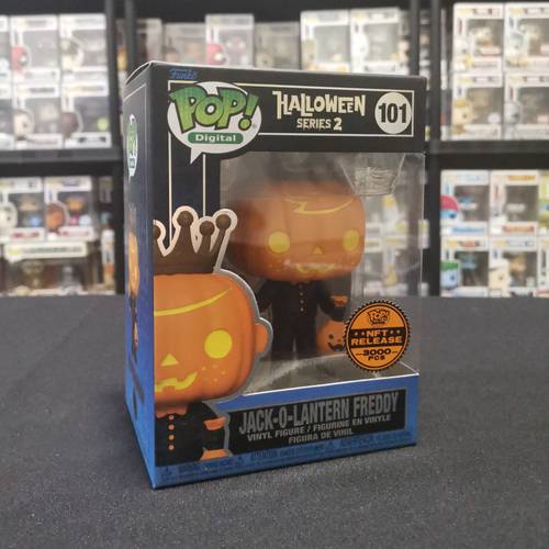 Funko POP! Digital - Halloween - Series 2022 - #101 Jack-O-Lantern Freddy [NFT Release - 3000 PCS]