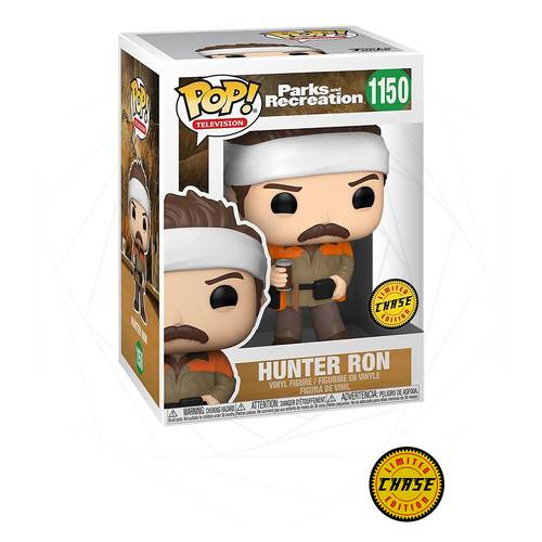 Damaged - Funko POP! Television - Parks and Recreation - #1150 Hunter Ron [Chase]