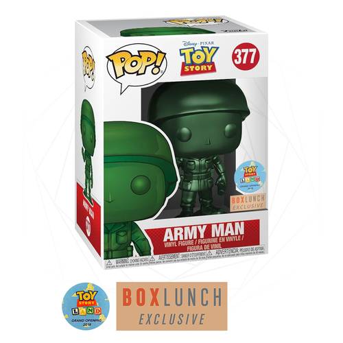 Funko POP! Movies - Toy Story - #377 Army Man - [Toy Story Land Grand Opening] [BoxLunch]