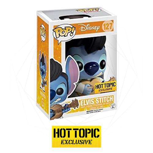 Funko POP! Movies - Lilo & Stitch (Cartoon) - #127 Elvis Stitch - [Hot Topic]